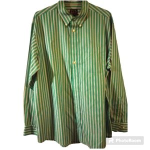 Jos A bank Men plaid green size Large